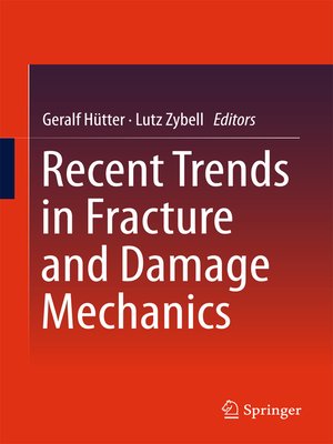 cover image of Recent Trends in Fracture and Damage Mechanics